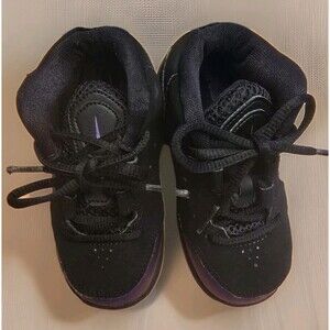 Nike Little Posite One Toddler Shoes 8C Court Purple Foamposite BV1345-001